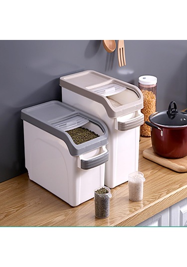 Gqiang Pirinç Dağıtıcı Saklama Kapları, 10 Litre Pirinç Saklama