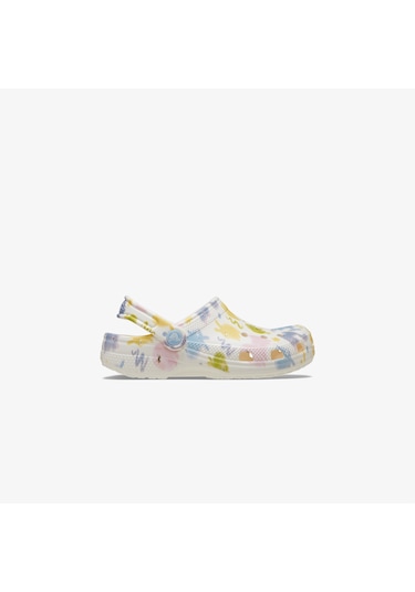 Crocs Classic Pastel Pets Clog Çocuk Renkli Terlik 210995 Beyaz
