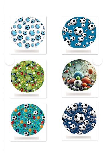 Dexcom Freestyle Libre Sibionics Sensör Koruyucu Bant 12'li Paket / Futbol