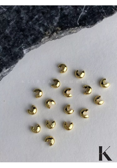 Klipsa Jewelry Krimp Örtücü Boncukları, 20 Adet 176178631
