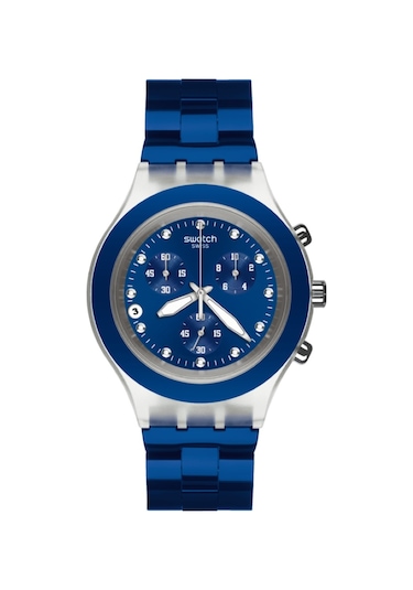 Swatch Full-Blooded Navy Unisex Kol Saati SVCK4055AG
