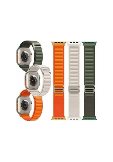 Alpine Loop Kordon 6-7-8-SE ve 42mm-44mm-45mm-49mm