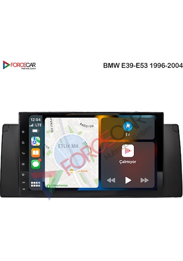 BMW E39  ANDROİD MULTİMEDYA 2_32 KABLOSUZ CARPLAY