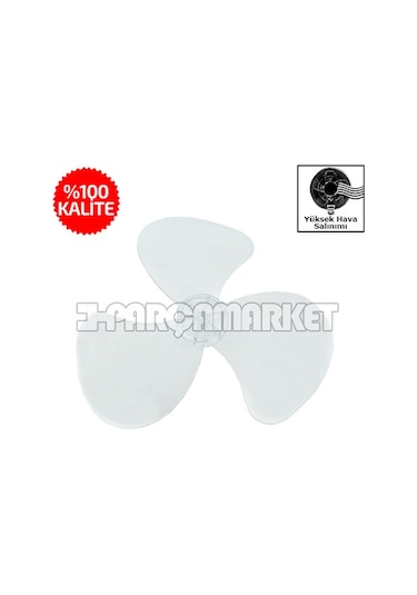 Kumtel Uyumlu Ktf-200 Vantilatör Pervanesi-Sert Malzeme&Güçlü Üfleme