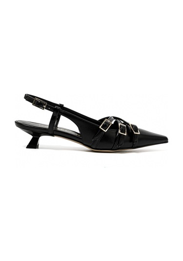 Topuklu/ Stiletto Kadın 1971010 Nacree Capra Nero Capra Nero Siyah