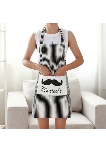 Sones Pamuklu Önlük Omuz Keten İşlemeli Film Çizgili Çizgi Askılı Kn Diğer Diğer