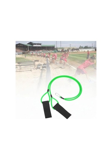Ganzhoushop Yeşil Suntek Fitness Elastik Egzersiz Direnç Beyzbol Bandı İc Yeşil