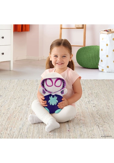 Squishmallows Hugmees Spidey Serisi - Ghost-spider 25 Cm Sf00003 Çok Renkli