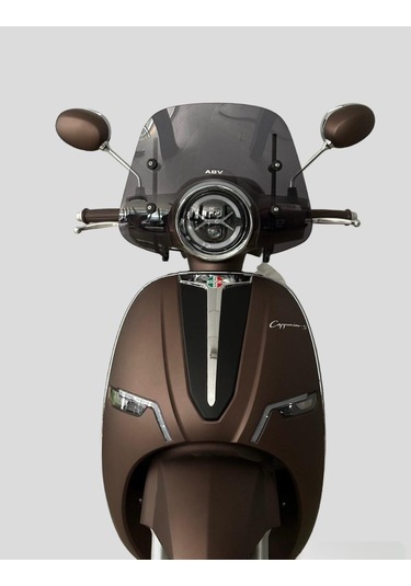 ABV Arora Cappucino Füme Ön Cam 33.5 x 45 CM + Bağlantı Ekipmanı