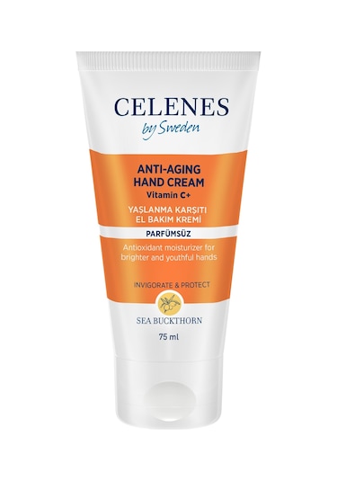 Celenes Sea Buckthorn Yaşlanma Karşıtı El Bakım Kremi 75 ML