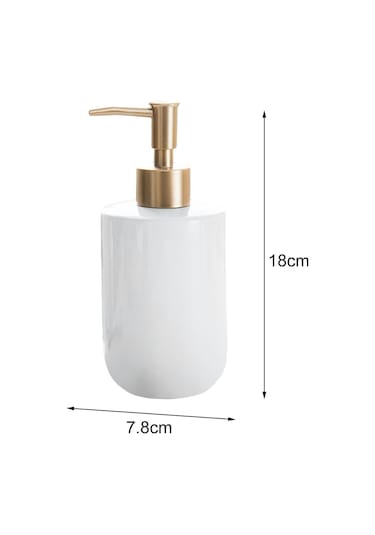 Homyl Doldurulabilir Pompa Şişeleri Tezgah 7.8cmx18cm-beyaz Beyaz Diğer