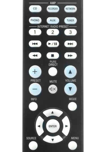 Crackedice Denon Ev Sineması Uzaktan Kumandası Rc-1173 Rc 1173 Rc-1197