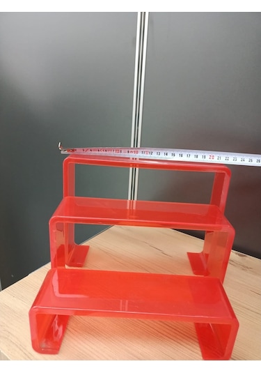 Uzmangrupraf Uzman Grup Raf Pleksi Ayakkabılık-3'Lü 2 Adet Set Ayakkabılık-