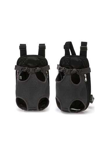 Qingmipy Taşınabilir Kedi Köpek Çantası - Nefes Alabilir, Katlanabilir Göğüs Çantası Pembe