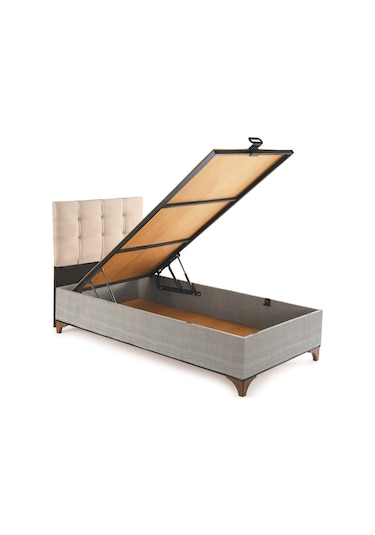 Azrayatakmobilya Tek Kişilik Plus Baza + Başlik 100 x 200