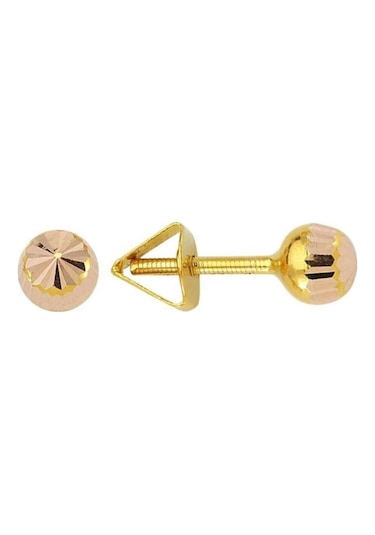 Altın Top Küpe Guler10001331
