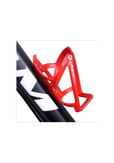 Kırmızı Yol Dağ Bisikleti Şişe Rafı Hafif Pc Plastik Şişe Tutucu Kafes Bisiklet Su Bardağı Rafı Açık Bisiklet Aksesuarları Kırmızı