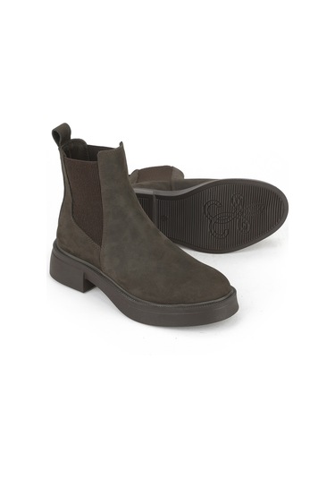 Ziya, Kadın Hakiki Deri Bot 153359z3532 Kahve 153359z3532 300 Kahve