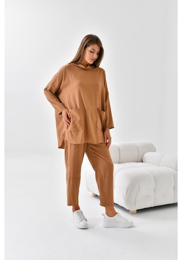 Ftz Women Kadın Takım Kahve-kahve Kahverengi
