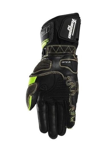 Furygan Styg20 X Kevlar Deri Motosiklet Yarış Eldiveni Siyah - Neon