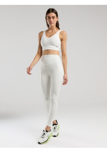 Everlast Everfit Training Essentials Beyaz Kadın Flat Tayt Beyaz