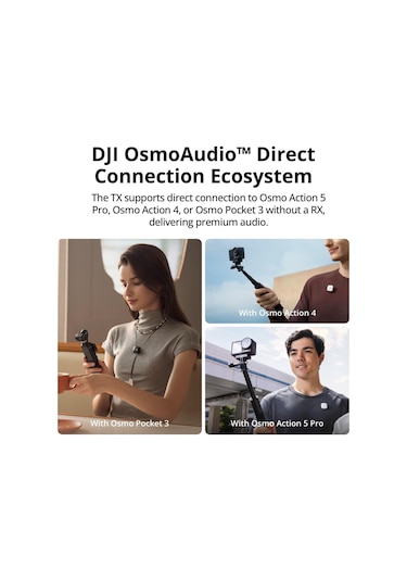 Djı Mic Mini Transmitter Infinity Black