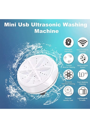 Mini Portatif Çamaşır Makinesi