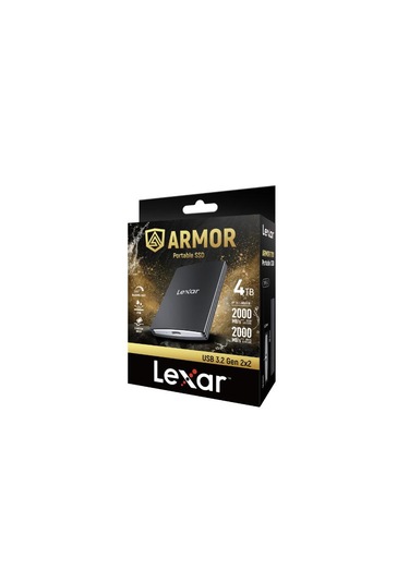 Lexar External Armor LAR700X004T-RNBNG 4 TB USB 3.2 Taşınabilir Disk