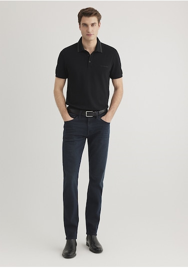 Mavi 0042227245 Jake Jet Black Erkek Jean Pantolon Mavi Lacivert