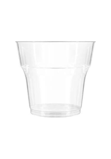 Sert Plastik Mika Kristal Bardak 250 Adet Şeffaf