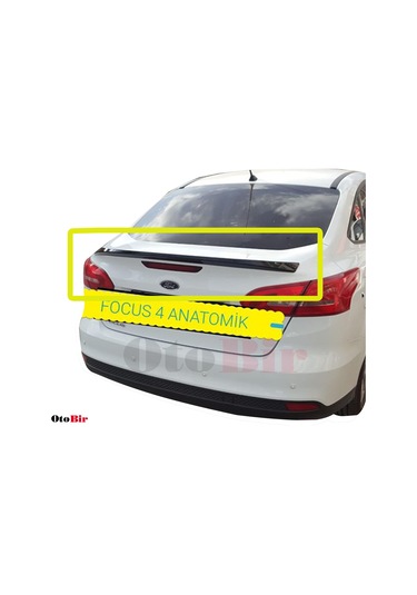 Ford Focus 4 Anatomik Spoiler 2015 Sonrası Modellere Uyumludur