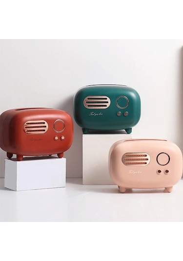 Pembe-kağıt Şekli Oturma Kaymaz Zanaat Tasarım Radyo Mendil Peçete Retro Durumda Yaratıcı Süs Dağıtıcı Modern Model Dekorasyon Kutusu
