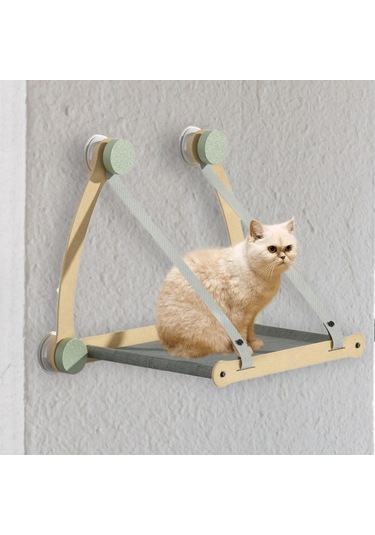 Suntek Kedi Pencere Levrek Yıkanabilir Sağlam Tırmanma Gri