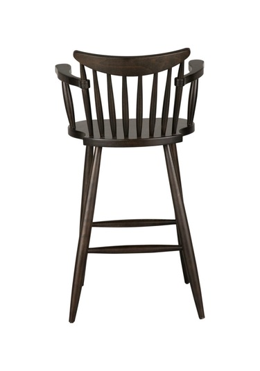 Hudson Ahşap Bar Sandalyesi Kahverengi