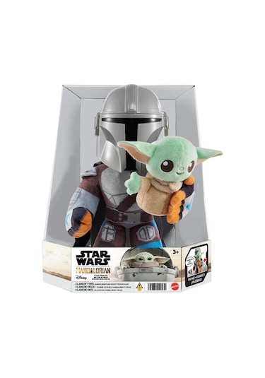 Star Wars Mandalorian Sesli Pelüş Figür HNT52