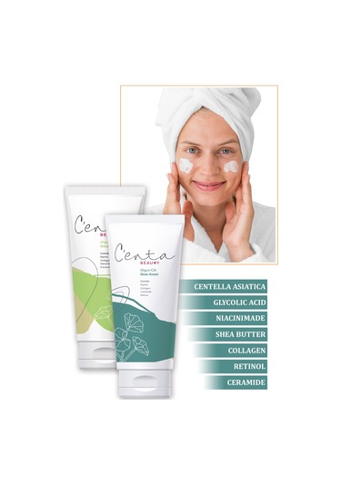 C'enta Beauty Olgun Ciltler için Gündüz Kremi 50 ML + Gece Kremi 50 ML + Peptids Collagen Serum 30 ML