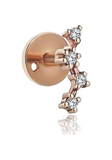 Reis Kuyumculuk trix Ma Tragus T9280 Altın  Küpe
