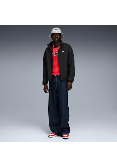 Puma Reversible Sherpa Jacket Erkek Yetişkin Ceket Siyah