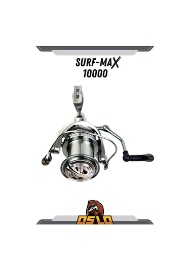 Surf Max 10000 Surf Misina Sarılı Olta Makinesi Yedek Kafalı