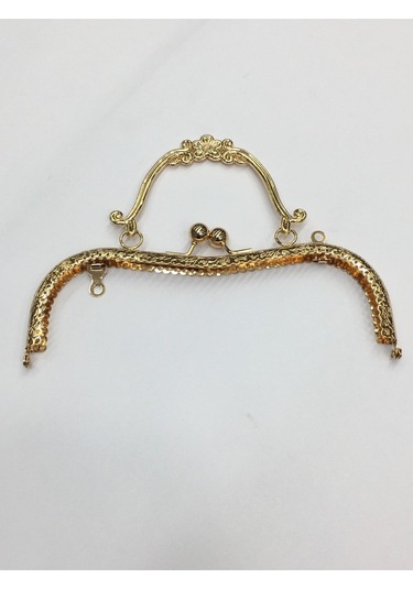 Çanta Ve Cüzdan Klipsi Kuluplu Çiçek Model Rosegold Rosegold Çok Renkli