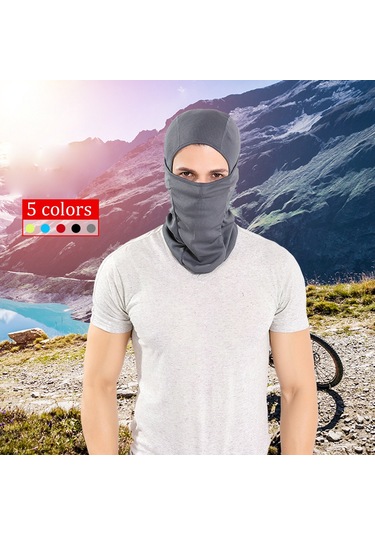 Yuntech01 Sarı Outdoor Bisiklet Maskesi - Poliester Ağı Dokusu, Rüzgar Engeli, Hızlı Kuruyan, Multifonksiyonel Spor Koruması Sarı