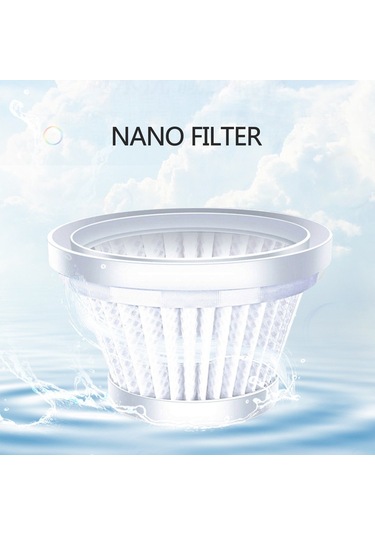 Cbtx Mini Elektrikli Süpürge Ev Ofis Araç Temizliği İçin Taşınabilir Güçlü Emişli Islak Kuru Temizleyici - Kablolu/gümüş