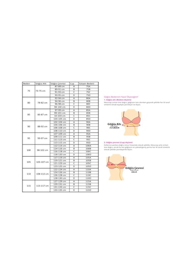 Erdem Kadın Penye Body Sütyen 2475 - 2 Adet 001
