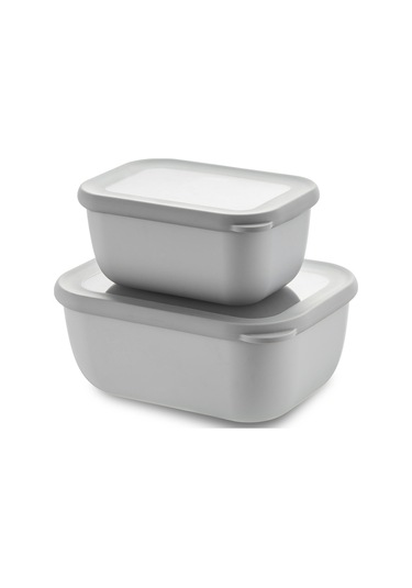 Emsan Lora 2'li Saklama Kabı Gri Gri