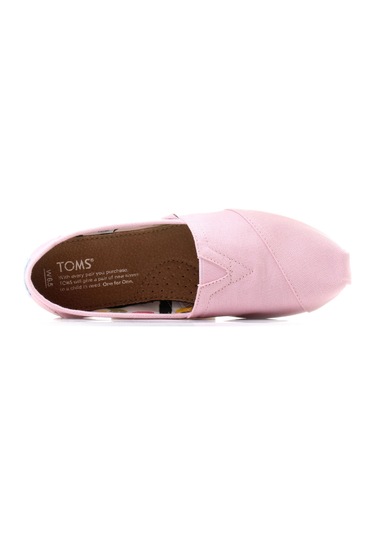 Toms Düz Pembe Kadın Bez Espadril 10004970 Pembe