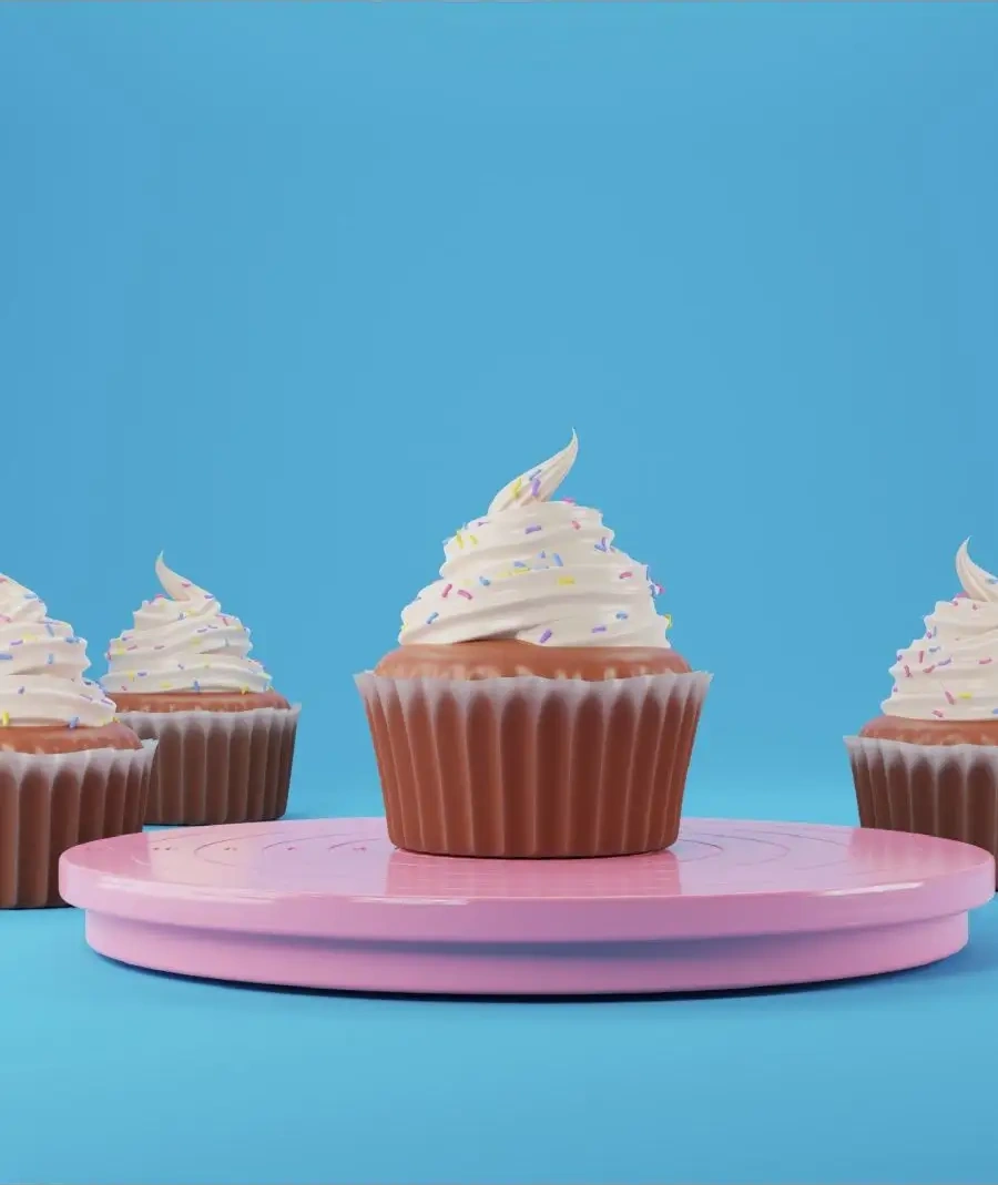 Skyphos 14 Santimetre Dönebilir Pasta Standı 67513063 Pembe