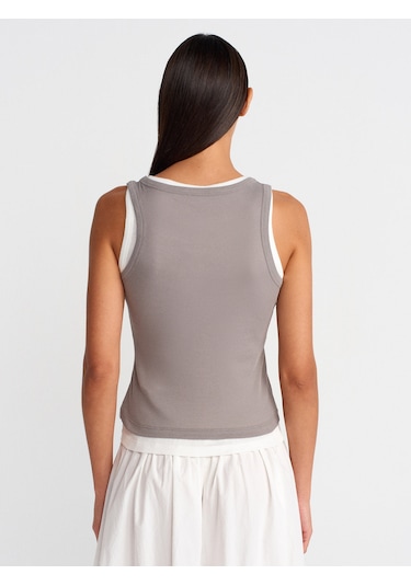 Dilvin 31870 Çift Katlı Top-gri Gri