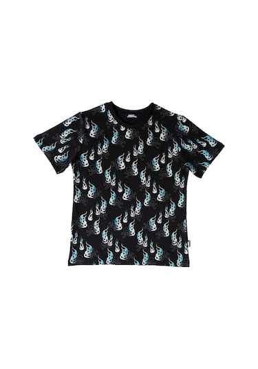 No Fear Erkek Çocuk Tshirt Nfr-b500320 Siyah