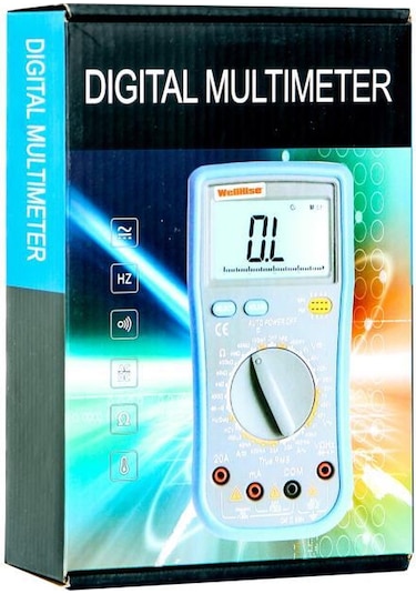 Wellhise Wh 890d + Ncv Işıklı Dijital Multimetre Ölçü Aleti