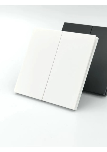 Tocterra Beş Aydınlatmasız Beyaz Düğmeli Anahtar 450913301